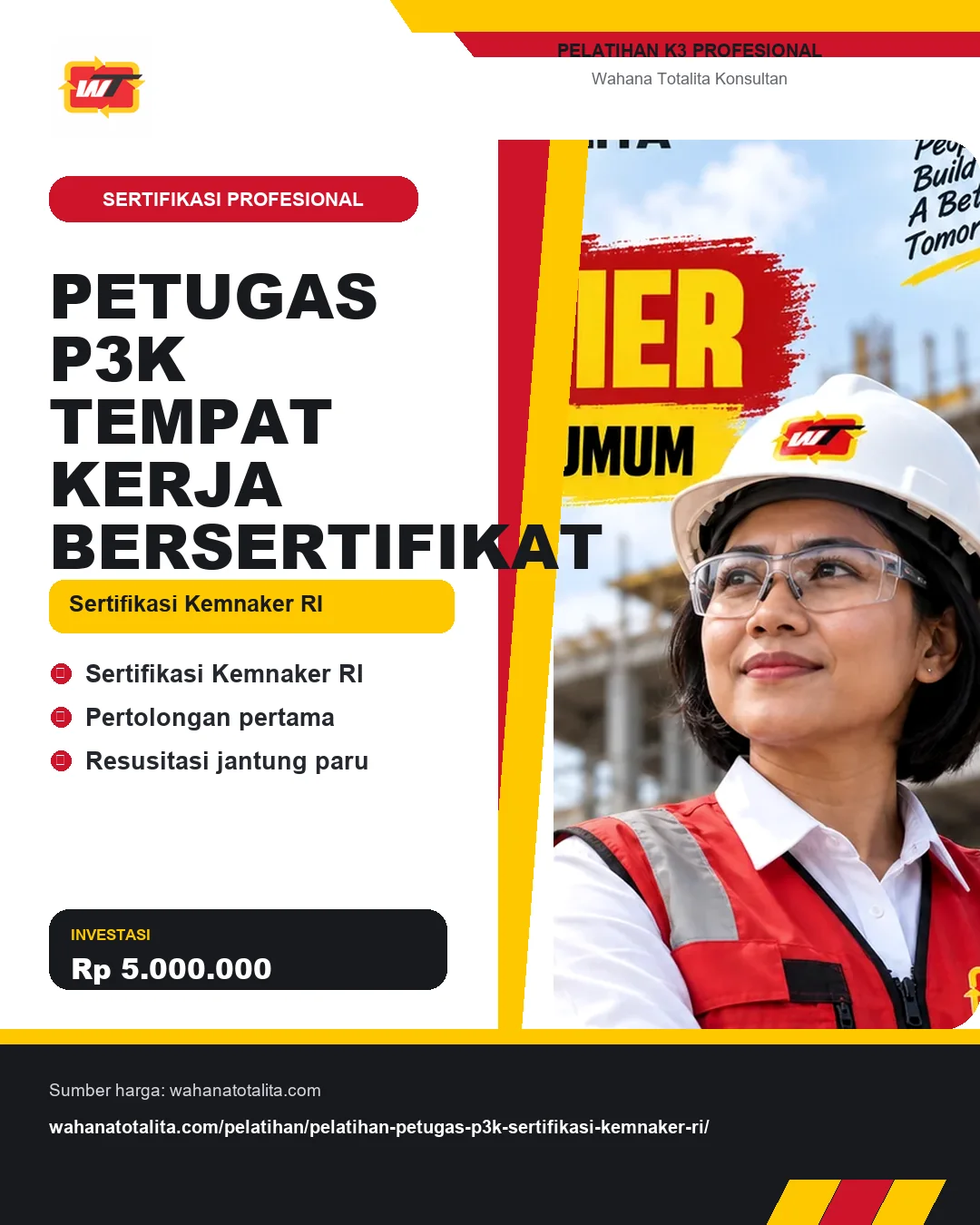 Petugas P3K Tempat Kerja Bersertifikat Sertifikasi Kemnaker RI dengan informasi Sertifikasi Kemnaker RI, Pertolongan pertama, Resusitasi jantung paru